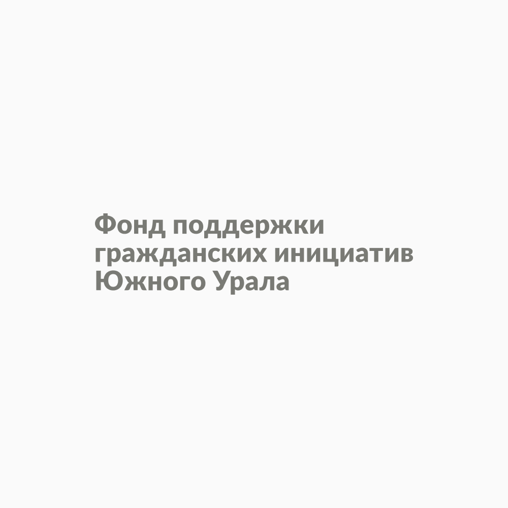 Основное название Фонда поддержки гражданских инициатив Южного Урала