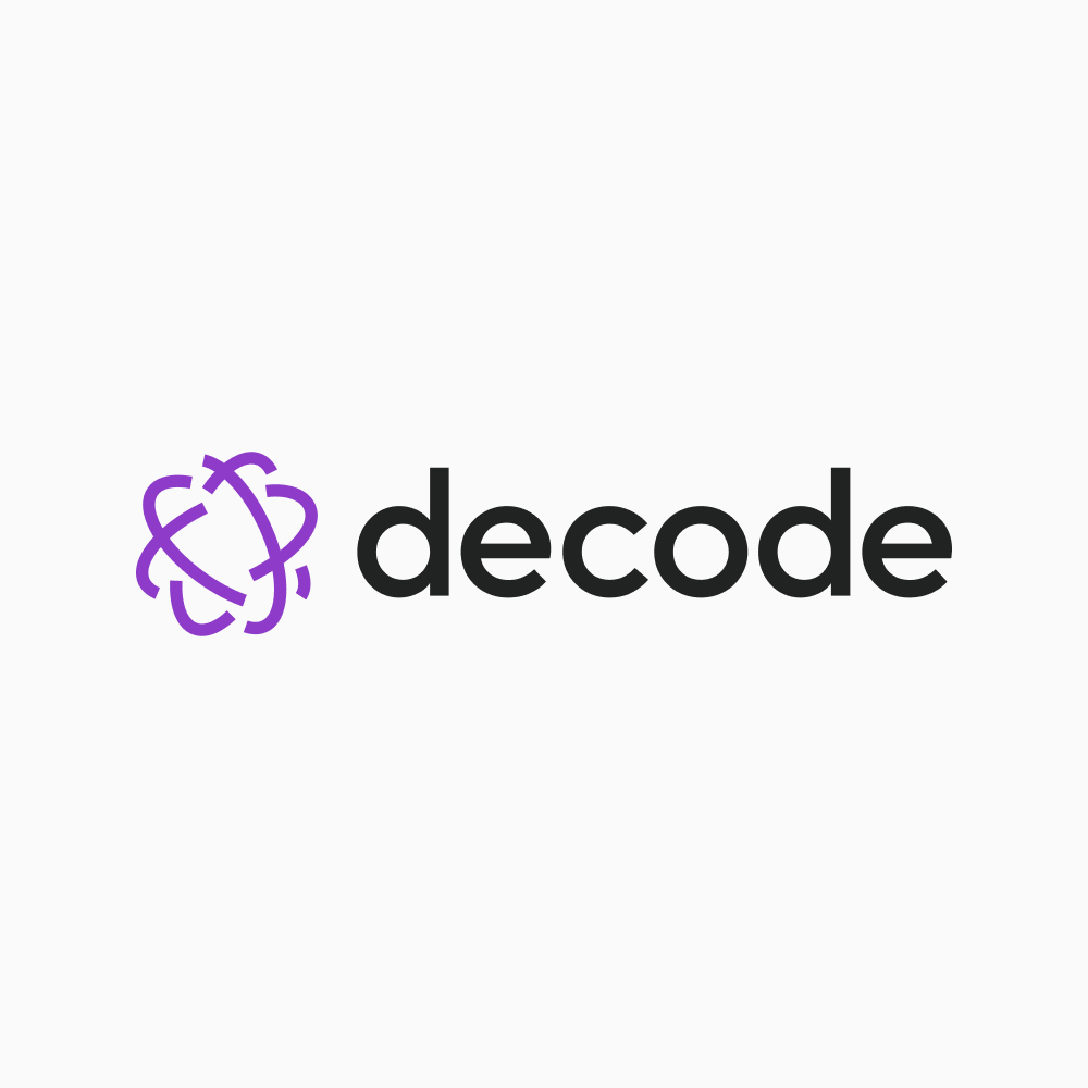 Логотип Decode